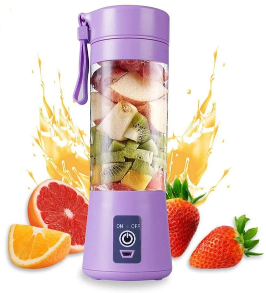 Electric Mini Juice Shake Blender Portable Mini Whirlwind Juice Cup Charging Mini Edition Fruit Juice Machine 6 Blades